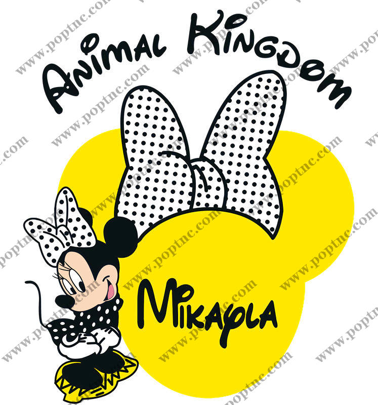 动物王国米奇裁片印花服装,打造独特个性时尚