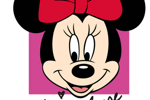 经典米妮老鼠裁片印花服装，打造可爱时尚风格