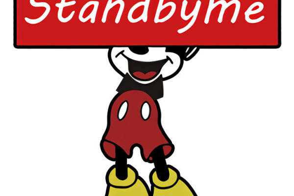 创意裁片印花服装:'Stand by me'卡通形象设计