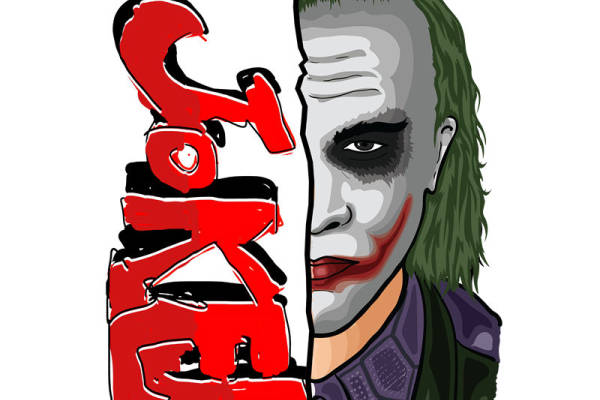 个性小丑裁片印花服装，打造独特街头风格