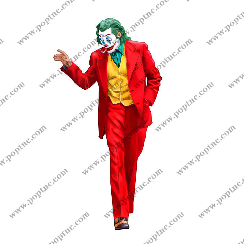 独特小丑主题裁片印花服装 打造个性时尚风格