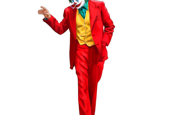 独特小丑主题裁片印花服装 打造个性时尚风格