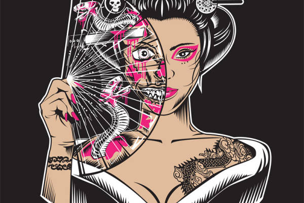 时尚前卫裁片印花服装印花设计,展现个性魅力