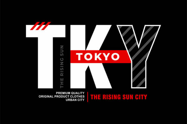 探索东京风格：裁片印花服装印花设计