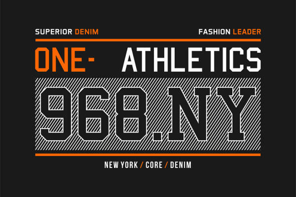 探索纽约核心时尚:ONE-ATHLETICS 968NY 裁片印花服装