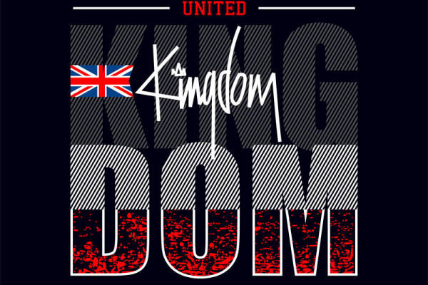 时尚英国风裁片印花服装印花设计