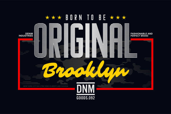 纽约布鲁克林原创裁片印花服装,展现独特时尚风格