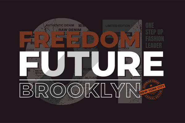 探索未来自由裁片印花服装:布鲁克林风格引领潮流