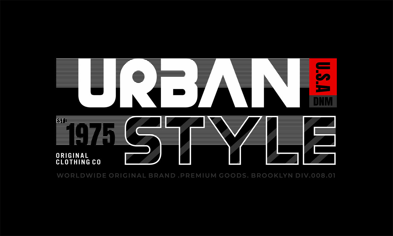 探索1975年成立的Urban Style裁片印花服装印花品牌
