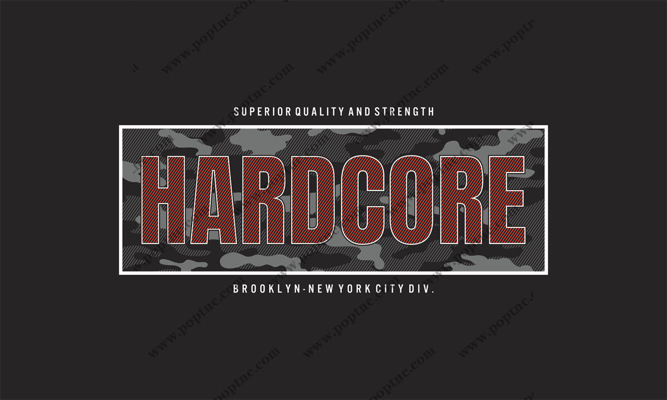 高品质街头风格裁片印花服装 展现个性与力量