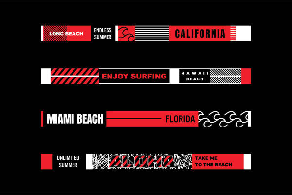 夏季沙滩主题裁片印花服装，展现无尽夏日风情