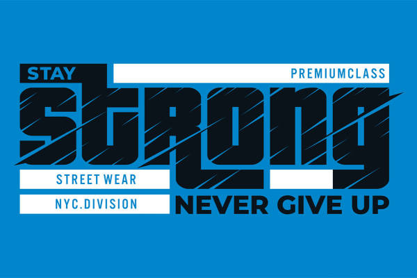 时尚街头风格裁片印花服装,永不放弃的潮流宣言