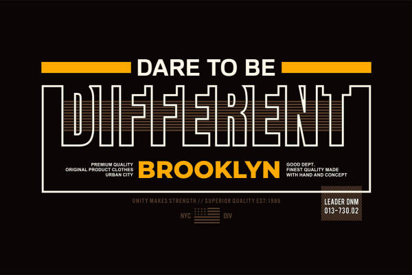 纽约布鲁克林风格裁片印花服装，展现独特个性