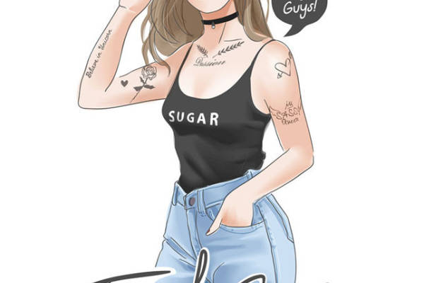 时尚街头风格裁片印花服装，展现个性与魅力