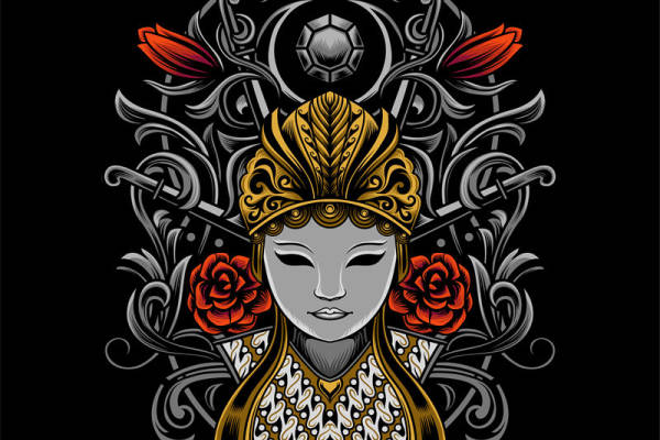 神秘东方风格裁片印花服装，展现独特艺术魅力