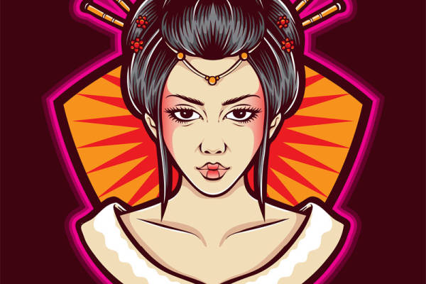 时尚东方风格女性裁片印花服装印花设计