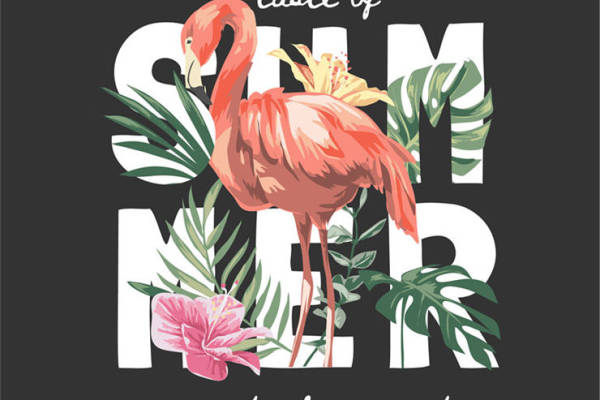 热带风情裁片印花服装，夏日度假必备时尚单品