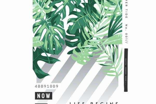 夏季热带风情裁片印花服装，引领时尚潮流