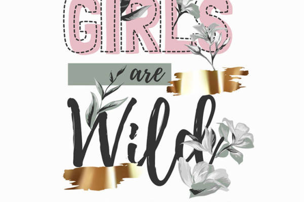 时尚个性裁片印花服装 展现女孩野性魅力