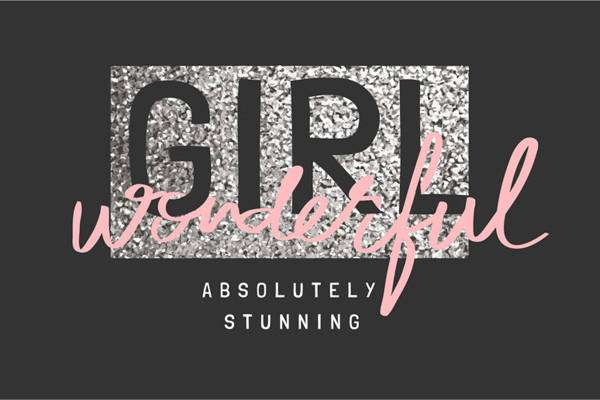 时尚女性裁片印花服装，展现绝对惊艳的风采