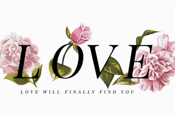 浪漫花卉裁片印花服装 爱情主题服装印花设计