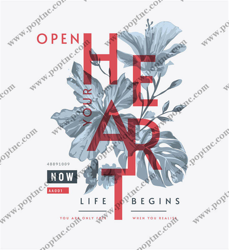 时尚花卉裁片印花服装,开启你的新生活