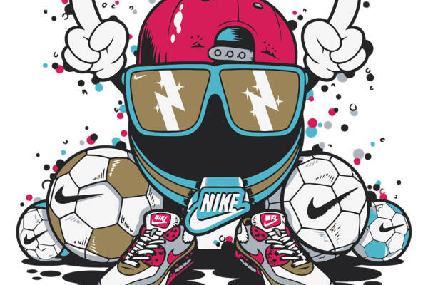 创意卡通裁片印花服装，潮流街头风格，运动时尚必备