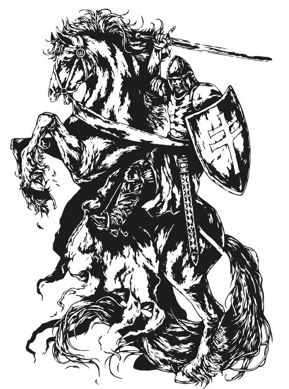 中世纪骑士裁片印花服装：复古风格与现代时尚的完美结合