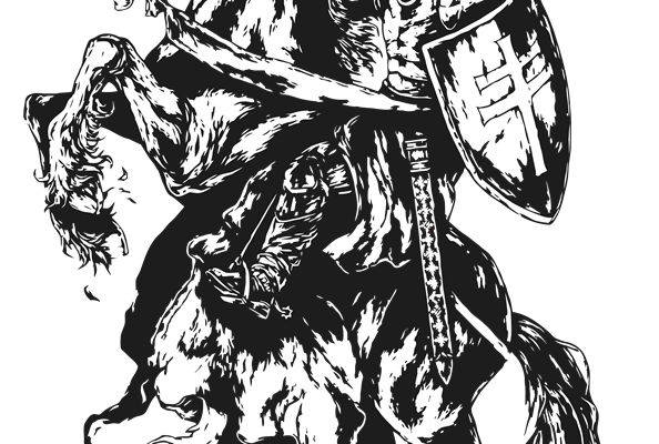 中世纪骑士裁片印花服装:复古风格与现代时尚的完美结合