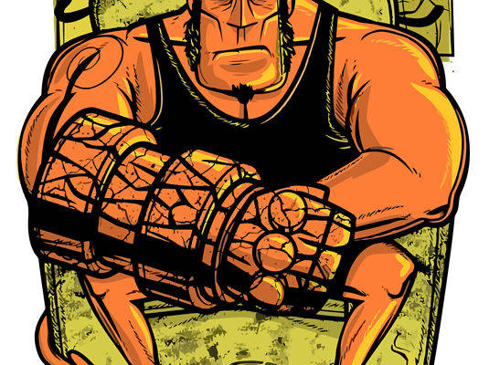 时尚街头风格裁片印花服装，展现个性与力量