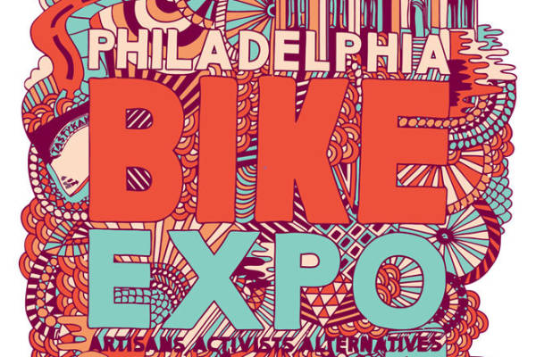 费城自行车博览会裁片印花服装印花设计