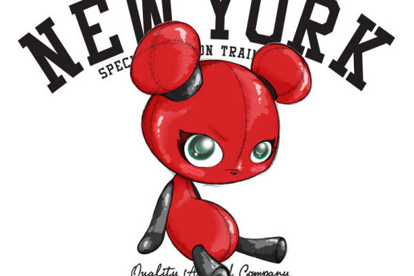 纽约特色卡通裁片印花服装,展现独特风格与品质