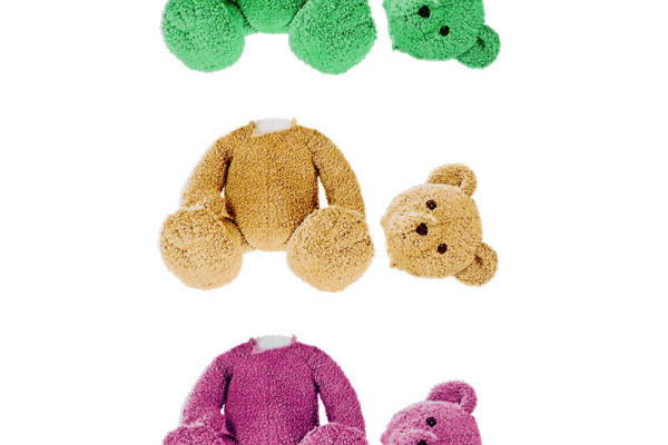 多彩毛绒裁片印花服装，创意无限，适合各种场合