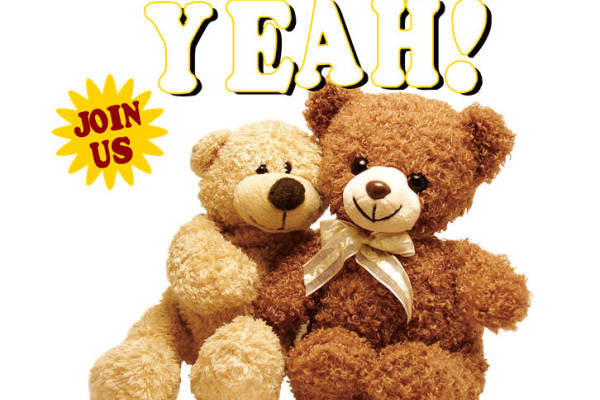 可爱泰迪熊裁片印花服装，完美野餐日的最佳朋友