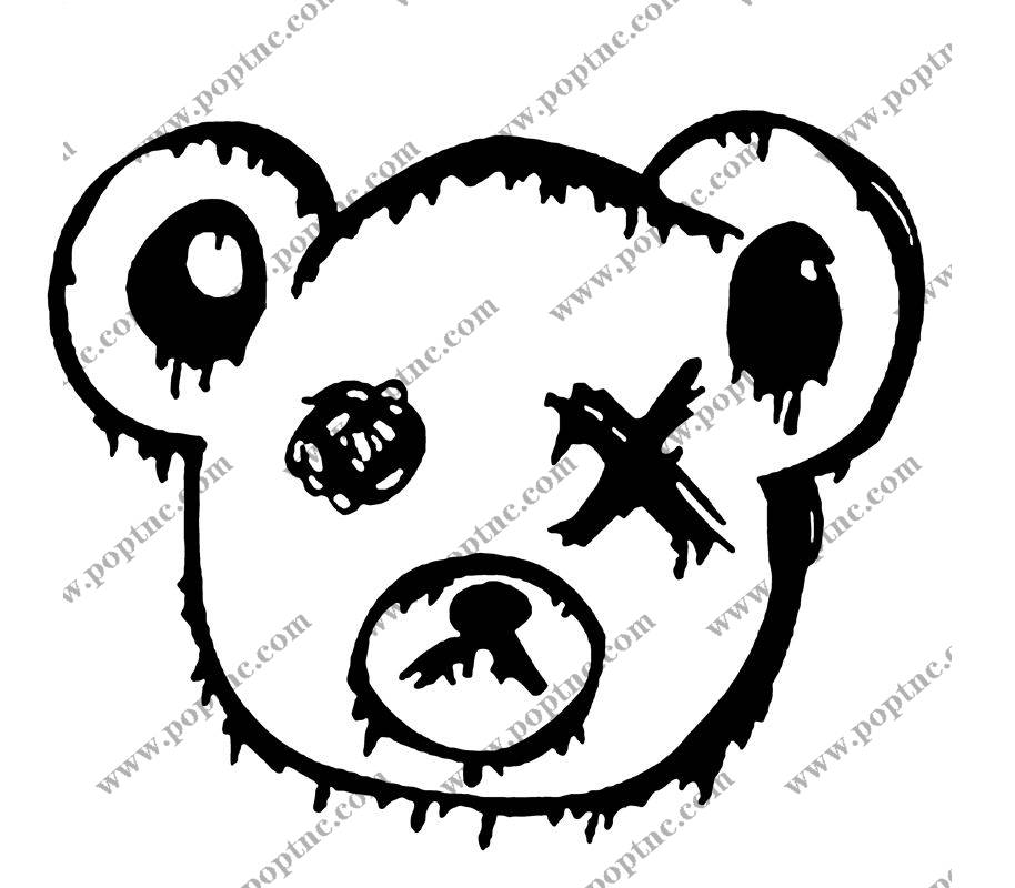 创意卡通裁片印花服装印花设计,独特个性街头风格