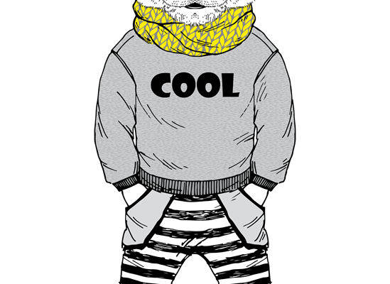 时尚熊猫裁片印花服装印花设计,打造个性潮流