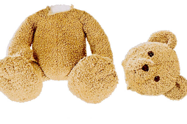 创意可爱泰迪熊裁片印花服装,温暖舒适时尚选择