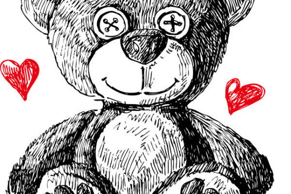 可爱卡通风格裁片印花服装印花设计