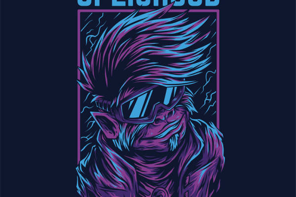 自信满夕SPlichood服装印花裁片印花街头风格设计