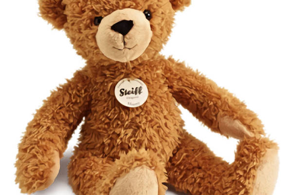 经典棕色泰迪熊裁片印花服装印花设计