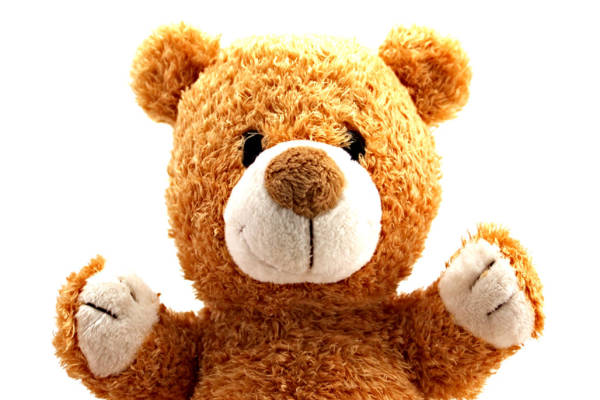 可爱毛绒泰迪熊裁片印花服装设计灵感