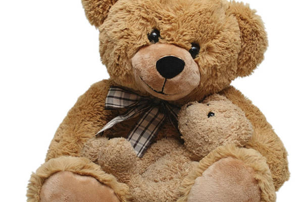 温馨可爱风亲子装裁片印花服装印花设计