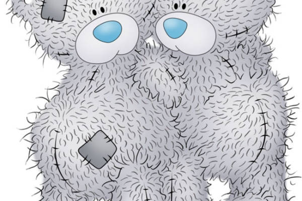 创意可爱卡通熊裁片印花服装印花设计