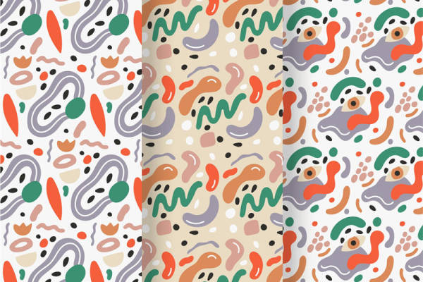 抽象艺术风格面料印花，为现代服装增添独特魅力