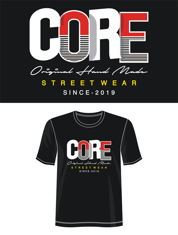 探索CORE裁片印花服装：街头风格与手工艺术的完美结合