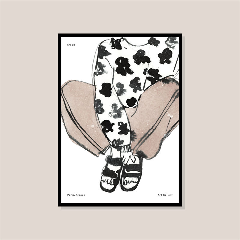 时尚艺术风格的服装裁片印花设计,展现个性魅力