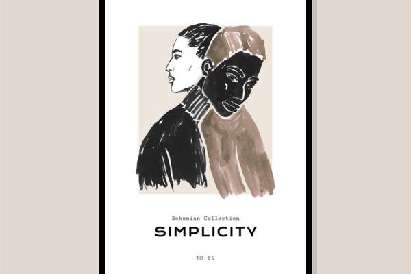 简约风格裁片印花服装：展现个性与时尚的完美融合