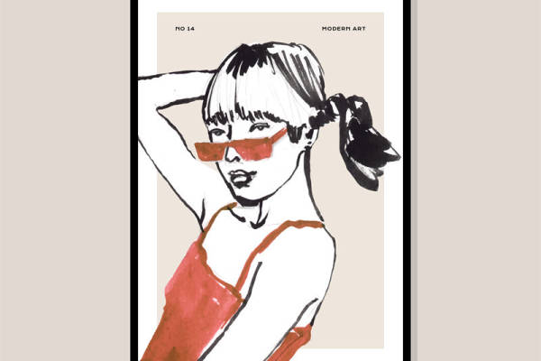 现代艺术风格裁片印花服装:展现个性与时尚的完美结合