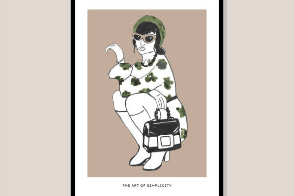 简约风格裁片印花服装:展现时尚与艺术的完美融合