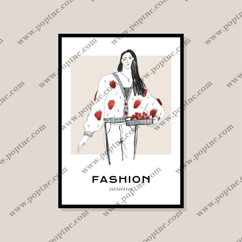 时尚草莓裁片印花服装:引领潮流的清新风格